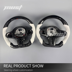 Volante LED de Fibra de Carbono Forjado Personalizado para <span class=keywords><strong>BMW</strong></span> Serie <span class=keywords><strong>G</strong></span> G2X G3X M3 M4 M5 <span class=keywords><strong>M8</strong></span> X3M X6M 640i GT 550i 440i 340i G11 G15 G29 - Product Image 3