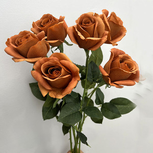 M256 vente en gros de <span class=keywords><strong>Roses</strong></span> artificielles de mariage Real Touch <span class=keywords><strong>Roses</strong></span> en soie hydratantes <span class=keywords><strong>Roses</strong></span> artificielles Real Touch <span class=keywords><strong>Roses</strong></span> - Product Image 2