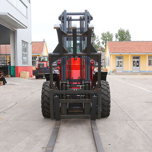 מלגזה חדשה ANXING 5 טון דיזל 4X4 לשימוש חיצוני, שטח קשה, טיפול בחומרים, טלסקופית, חקלאית, שטח, מחיר - Product Image 2