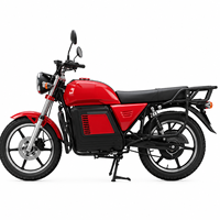 High Speed 60km/h 72V 2000W Electric Motorcycle Gas to Electric Retrofit Street Adult Electric Motorbike for Africa