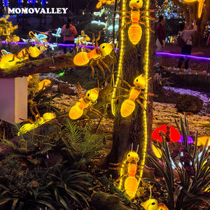 Produits créatifs Momovalley, lumière de <span class=keywords><strong>jardin</strong></span> LED géante en forme de fourmi, décoration de Noël, éclairage à vendre - Product Image 4