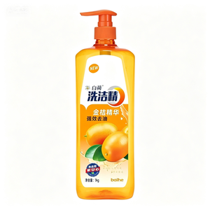 Liquide vaisselle antibactérien Kumquat, nettoyant alimentaire <span class=keywords><strong>pour</strong></span> fruits et légumes, dégraissant sans phosphate, haute performance - Product Image 2