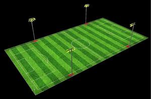 2024 <span class=keywords><strong>campo</strong></span> da calcio a cinque con gabbia in erba da 50mm per partite di calcio - Product Image 2