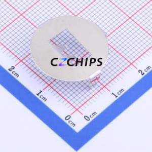 MY-2032-02 Button & Strip Battery Connector Through hole Component (THT) Connector Battery Clip CR2032 Phosphor Bronze Nickel - Product Image 2