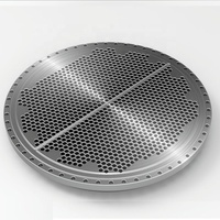 Déflecteur de feuille de tube personnalisé par forgeage et usinage CNC pour échangeur de chaleur