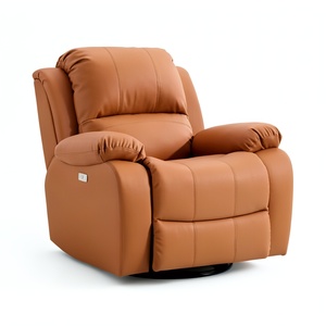 Poltrona Reclinabile in Ecopelle Personalizzabile con Massaggio a 8 Punti Divano Elettrico Reclinabile Salvaspazio - Product Image 3