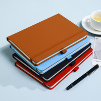 Carnet Moleskine en cuir PU rigide personnalisé avec logo 2026, reliure cousue, cadeau