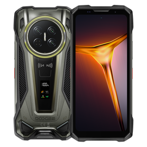 Doogee V Max 2 โทรศัพท์มือถือสุดแกร่ง 16+512GB 5G กล้องหลัก 200MP แบตเตอรี่ 22000mAh ระบบปฏิบัติการ Android 16 NFC รองรับ WiFi6E หน้าจอ 120Hz - Product Image 2