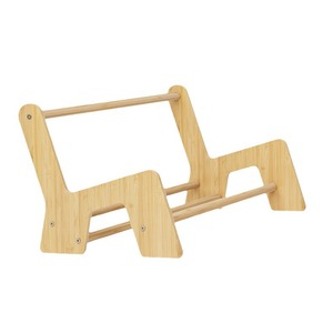 Estante de Escritorio para Libros Good Luck, de Madera Maciza, Estilo Minimalista, para Dormitorio, Uso Estudiantil - Product Image 3