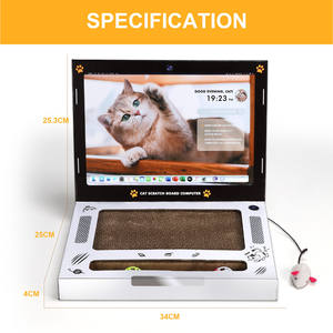 Spielzeug Computer Laptop <span class=keywords><strong>Cat</strong></span> <span class=keywords><strong>Scratcher</strong></span> Scratch Board für <span class=keywords><strong>Cat</strong></span> - Product Image 5