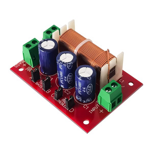 ตัวแปลงเสียง 2 ทาง ครอสโอเวอร์บอร์ด 7 ซม. X 5 ซม. สำหรับลำโพง DIY การเชื่อมต่อ RCA วัสดุพลาสติก - Product Image 3