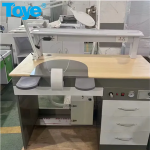 Mesa <span class=keywords><strong>de</strong></span> Trabajo para Laboratorio <span class=keywords><strong>de</strong></span> <span class=keywords><strong>Farmacia</strong></span> u Hospital, Mueble para Técnicos, Acero Ignífugo, Anti-Infección Cruzada, 1.2m TOYE - Product Image 3