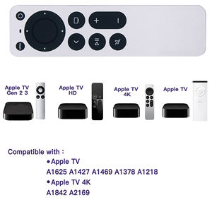 Apple TV 4K uzaktan Apple 4K için yeni evrensel uzaktan kumanda/Gen 1 <span class=keywords><strong>2</strong></span> <span class=keywords><strong>3</strong></span> 4/HD A2169 A1842 A1625 A1427 A1469 A1378 A1218 - Product Image 3