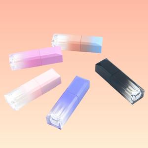 Tubo de Lápiz Labial de Plástico con Degradado Multicolor, Tubo Vacío para Brillo Labial de 5 ml, Personalizable con Logotipo, para Herramientas de Maquillaje - Product Image 3