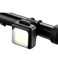 Phare avant de vélo rechargeable par USB, étanche, lumineux, à LED, avec poignée, accessoire de vélo