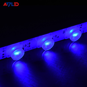 SMD Edgelit <b>led</b> bar with Asymmetric Lens RGB <b>LED</b> Bar Aluminum Board 25mm Solid Base Metal Core PCB Board For Linear Light Box - Product Image 3