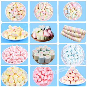 Malvaviscos <span class=keywords><strong>de</strong></span> <span class=keywords><strong>Vainilla</strong></span> Halal Mini al por Mayor, Muestra Gratuita, Dulces Liofilizados en Envase a Granel, Relleno con Sabor a Frutas, Decorados - Product Image 2