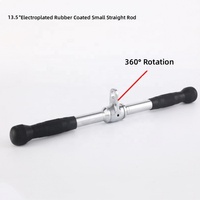 Poignée d'exercice Biceps Poignées Gym Fitness Sports Accessoires Tournant vers le haut Attachement Presse à triceps Tirez vers le bas Barre droite