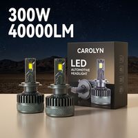 Nouvelles ampoules LED pour voiture haute puissance 300W 30000LM, Canbus H4 H7 H11, phares LED 9005 9006 LED H4