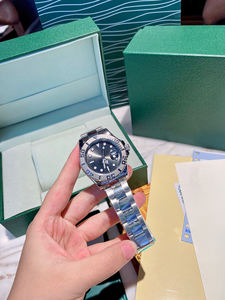 Montre mécanique pour homme avec lunette en céramique en forme d'anneau, rotation bidirectionnelle, confortable à porter, lumière nocturne extrêmement puissante - Product Image 3