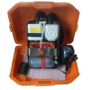 पोर्टेबल बिजली की आपूर्ति लंबी ट्यूब हवा संचालित श्वासयंत्र गैस कोयले की खान के लिए Maskes - Product Image 1