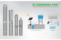 Offres Flash Pompe Solaire Immergée DC 4 Pouces pour Puits Forés, Système de Surface pour l'Agriculture et l'Irrigation Agricole