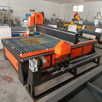 Machine de découpe plasma CNC portable 1325 pour tôles et tubes, avec découpe à jet d'eau, acier 30 mm, à vendre