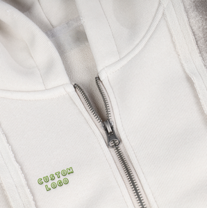 Sudadera con Capucha Extra Grande para Hombre, de Alta Calidad, 100% Algodón, Bordada, con Cierre, Lavada, Personalizable, Forro Polar, para Invierno - Product Image 5