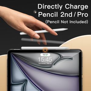 เคส TPU นิ่มสำหรับ <span class=keywords><strong>iPad</strong></span> Air <span class=keywords><strong>11</strong></span><span class=keywords><strong>นิ้ว</strong></span> M3/M2 (2025/2024) และ <span class=keywords><strong>iPad</strong></span> Air 5/4 (10.9<span class=keywords><strong>นิ้ว</strong></span>2022/2020) ฝาครอบแท็บเล็ตกันกระแท็บเล็ตโปร่งใสกันกระแทก - Product Image 4