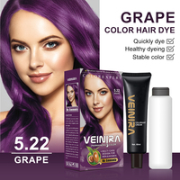 Crème Colorante Capillaire Permanente Sans Ammoniaque, 7 Couleurs, Naturelle et Longue Durée, Prix de Gros Direct Usine, pour Hommes, Femmes et Tous.