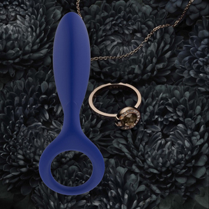 Anillo de silicona azul para pene, juguete sexual para adultos, estimulador masculino, anillo para pene de silicona, juguete sexual azul para adultos - Product Image 5