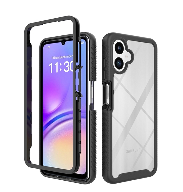 Rubber Frame Armor Grade Defender PC TPU Rugged Shockproof Case for Samsung Galaxy A07 4G / A06 4G/5G Cover Case