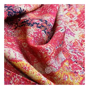 Free Sample Floral Viscose Printed Fabrics 100 Viscose Fabric For Shirt Dresses Home Textile