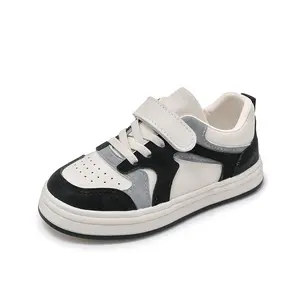 Детские кроссовки для мальчиков замшевые Детские прогулочные стильные туфли дышащие унисекс модные спортивные детские кроссовки обувь для девочек