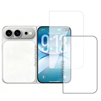 Film de protection d'écran anti-traces de doigts en verre trempé haute teneur en aluminium pour iPhone 18 Fold et iPhone Duo