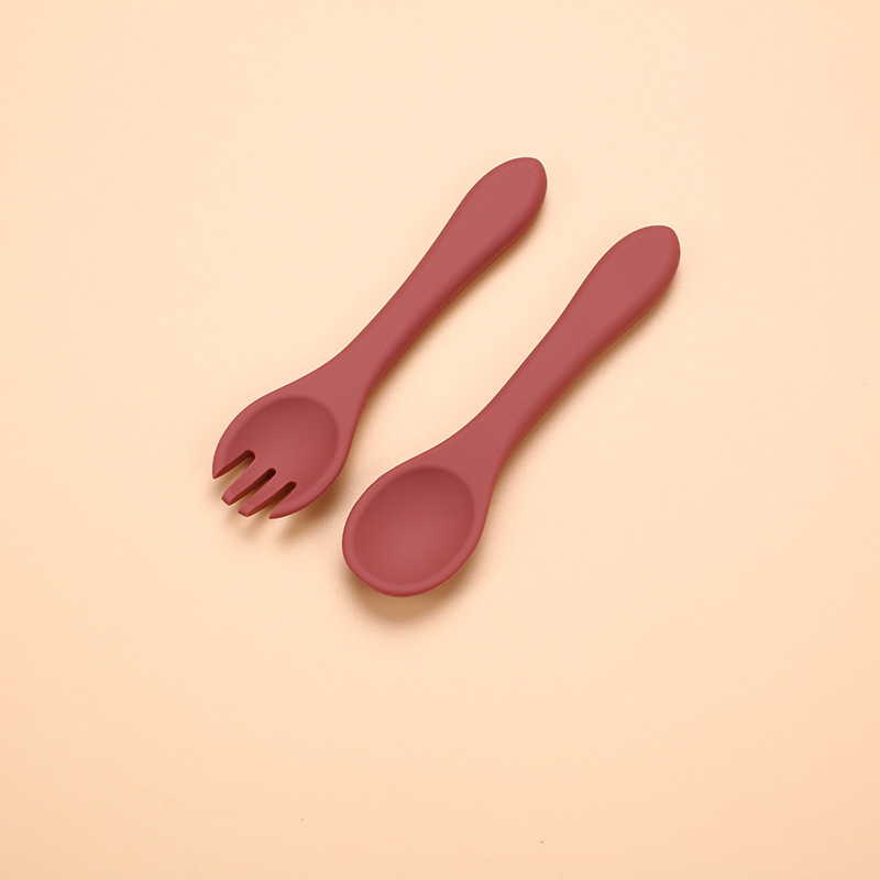Spatule à long manche (rouge brique)