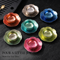 Tasse en titane avec finition cristal colorée pour thé, café, bureau et activités de plein air – Logo personnalisé, vente en gros pour marque privée et en vrac