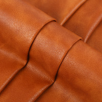 Fabricants de cuir synthétique végétal PU 50% PU 50% polyester Faux cuir personnalisé pour sièges de voiture