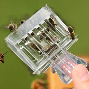 Transparenter Kunststoff-Bienenköniginnen-Fängerclip für Imker – einfache Königinnenfangvorrichtung - Product Image 3