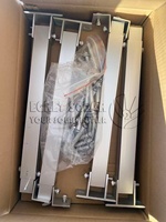 Supports de montage de panneaux solaires en aluminium à angle réglable – Pieds avant et arrière à angle réglable pour panneaux solaires