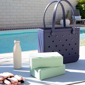 <span class=keywords><strong>Sac</strong></span> de plage et <span class=keywords><strong>sac</strong></span> à main imperméable en EVA pour <span class=keywords><strong>femme</strong></span> 2026, grande capacité, mini pochette lavable, motif lettres imprimées, idéal pour le <span class=keywords><strong>sport</strong></span> et la plage - Product Image 2