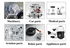 Trọng lượng nhẹ CNC chuyển các bộ phận trục thành phần cho hệ thống động cơ không người lái - Product Image 3