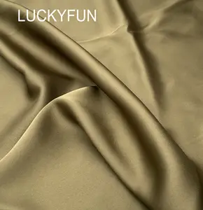 ACETATE SATIN FABRIC FOR WOMAN DRESS OR JACKET Polyester Satin Fabric