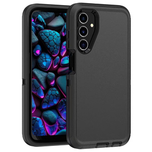 Étuis de téléphone <span class=keywords><strong>portable</strong></span> pour <span class=keywords><strong>Samsung</strong></span> Galaxy A16 A36 A56 A15 A25 A35 A55 A14 A54 5G Holster Clip de ceinture Defender Coques de téléphone antichoc - Product Image 2