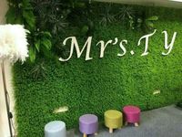 Panneau Mural Végétal Artificiel de Luxe Éco-Responsable Anti-UV, Faux Gazon Synthétique pour Aménagement Paysager de Jardin Extérieur