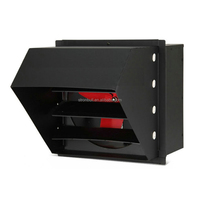 Ventilatore assiale industriale a parete BWF aspiratore con feritoia e estrattore d'aria a rete protettiva per officina e fabbrica