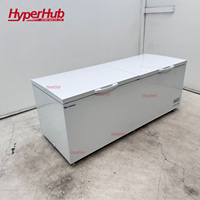 Congélateur coffre commercial grande capacité pour aliments surgelés 300L-1500L Réfrigérateur horizontal Chine