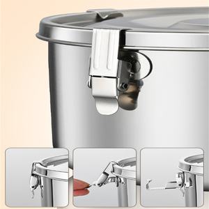 Recipientes de Almacenamiento de Alimentos de Acero Inoxidable 304 de Alta Calidad - Product Image 5