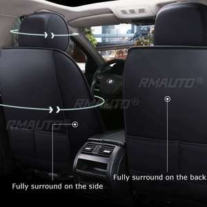 Funda Protectora para Asiento de Coche, Cojín de Asiento, Funda de Asiento de Cuero PU, Alfombrilla para Asientos de Automóviles, SUV, Camionetas, Furgonetas y Autobuses - Product Image 3