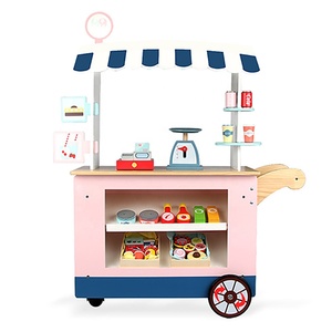 Vente chaude : <span class=keywords><strong>magasin</strong></span> de jouets en bois personnalisé pour enfants, pour jeux de <span class=keywords><strong>r</strong></span>ôle, cuisine et jouets alimentaires - Product Image 1